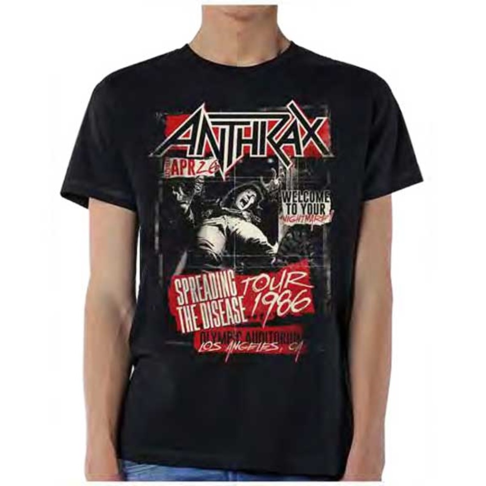 Anthrax Spreading The Desease T-Shirt